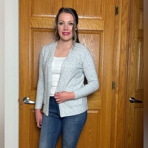 🤍 SOFT HEATHER GREY CARDIGAN 🤍